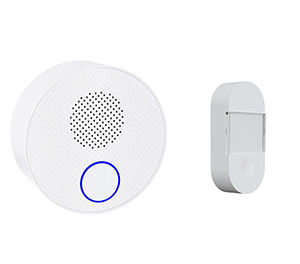 Sonnette sans fil 150m - bouton sans pile